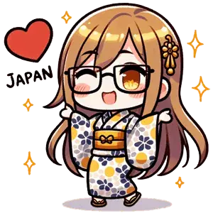 monaka, escoltando viajantes com um sorriso confiante e carinhoso.